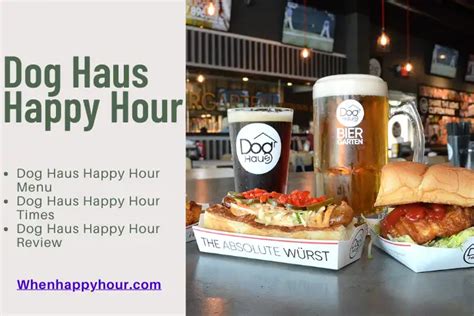 dog haus pasadena happy hour